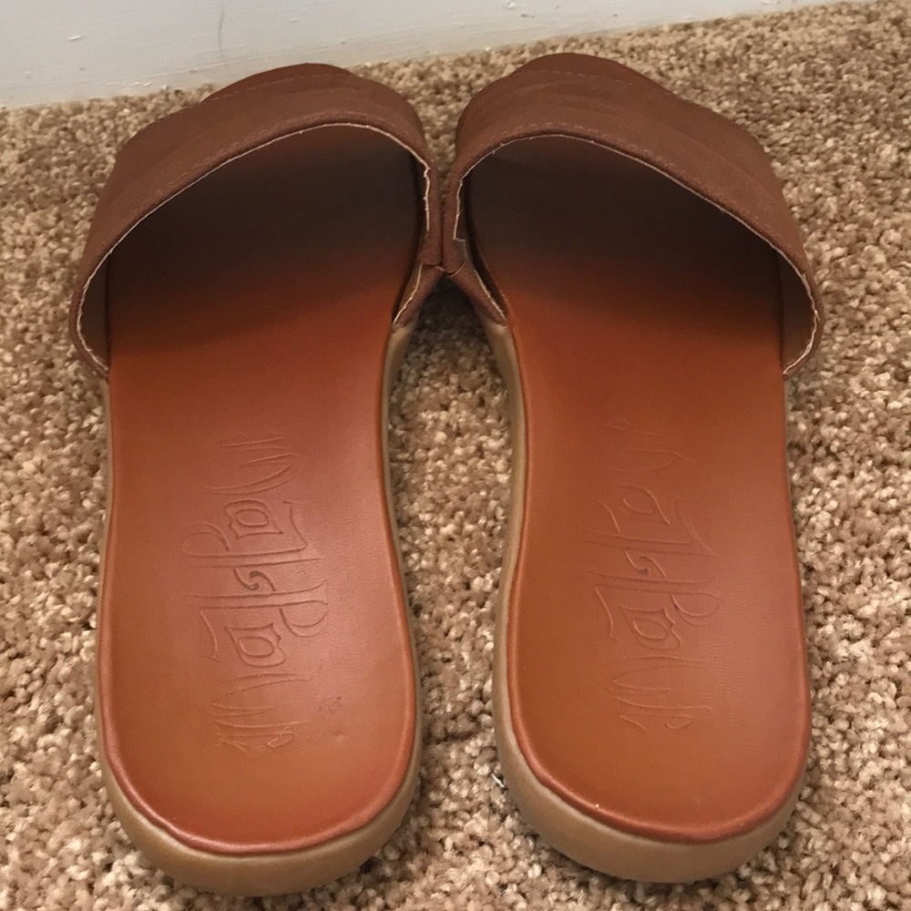 Madpoll brown leather sandals - Picture 3 of 4